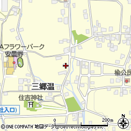 長野県安曇野市三郷温5797周辺の地図