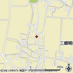 長野県安曇野市三郷明盛4169-24周辺の地図