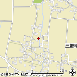 長野県安曇野市三郷明盛4116-6周辺の地図
