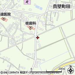 茨城県桜川市真壁町田1299周辺の地図