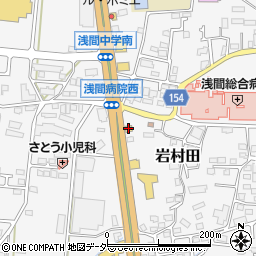 幸楽苑佐久平店周辺の地図