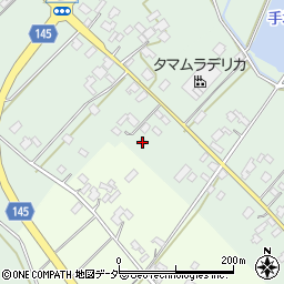 茨城県小美玉市手堤185周辺の地図