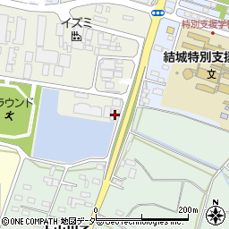 茨城県結城市若宮6-5周辺の地図