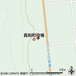 長和町役場　産業振興課周辺の地図