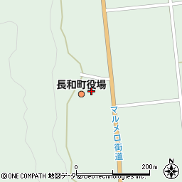 長和町　教育委員会周辺の地図