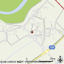 栃木県栃木市藤岡町新波1364周辺の地図