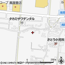 中山道周辺の地図