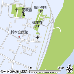 栃木県小山市網戸2039周辺の地図