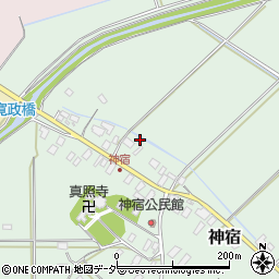 茨城県東茨城郡茨城町神宿518周辺の地図