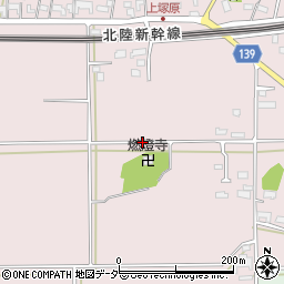 長野県佐久市塚原周辺の地図