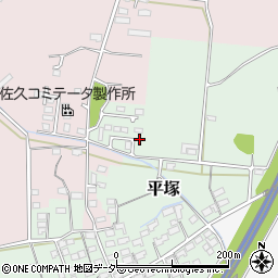 長野県佐久市平塚94-14周辺の地図