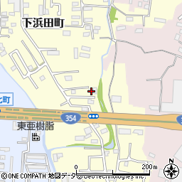 群馬県太田市下浜田町125-5周辺の地図