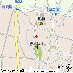 群馬県館林市足次町491周辺の地図