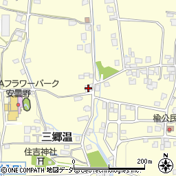 長野県安曇野市三郷温5792周辺の地図