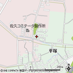 長野県佐久市平塚94-2周辺の地図