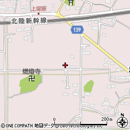長野県佐久市塚原1232-3周辺の地図