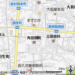 飯島紙店周辺の地図