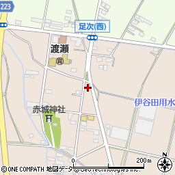 群馬県館林市足次町513周辺の地図