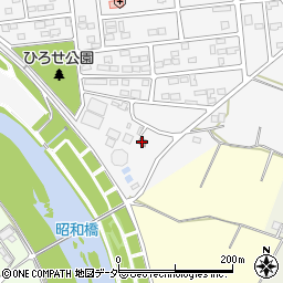 群馬県警察本部　伊勢崎警察署下武士駐在所周辺の地図