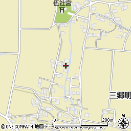 長野県安曇野市三郷明盛4111-2周辺の地図
