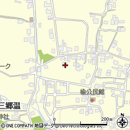 長野県安曇野市三郷温5661-2周辺の地図