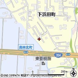 群馬県太田市下浜田町202周辺の地図