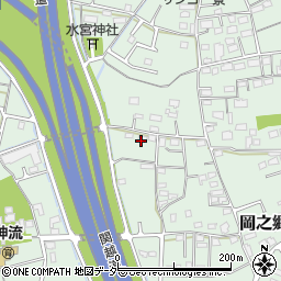 群馬県藤岡市岡之郷457周辺の地図