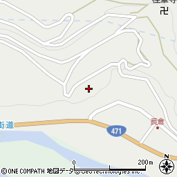 岐阜県高山市上宝町長倉827周辺の地図