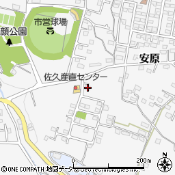 長野県佐久市安原1383周辺の地図