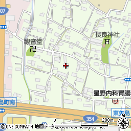 竹花工務店寮周辺の地図