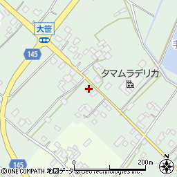 茨城県小美玉市大笹274周辺の地図