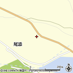 石川県白山市尾添ヌ117周辺の地図