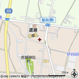 群馬県館林市足次町504周辺の地図