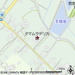 茨城県小美玉市手堤198周辺の地図