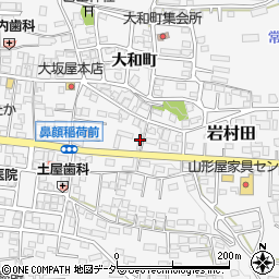 有限会社飯田石材店周辺の地図