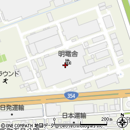 明電興産株式会社　太田支社・調達部周辺の地図