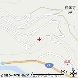 岐阜県高山市上宝町長倉907周辺の地図