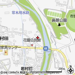 長野県佐久市岩村田花園町周辺の地図