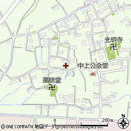 群馬県藤岡市中1391-13周辺の地図