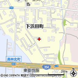 群馬県太田市下浜田町229-4周辺の地図