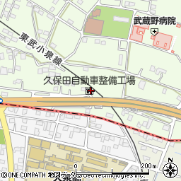 久保田自動車整備工場周辺の地図