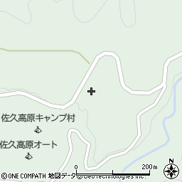長野県佐久市香坂118周辺の地図