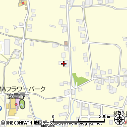 長野県安曇野市三郷温5786周辺の地図
