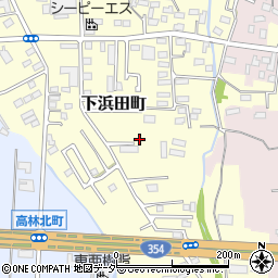 群馬県太田市下浜田町229-10周辺の地図