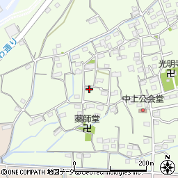 群馬県藤岡市中1391-2周辺の地図