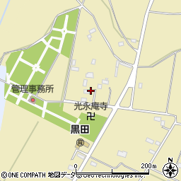 栃木県小山市西黒田551周辺の地図