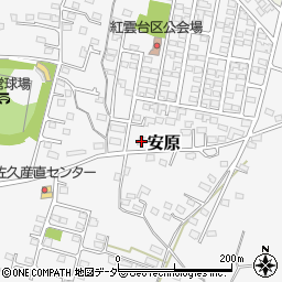 長野県佐久市安原1430-4周辺の地図