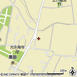 栃木県小山市西黒田543-4周辺の地図
