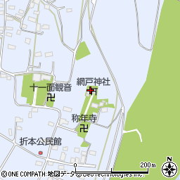 栃木県小山市網戸2024周辺の地図