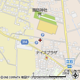 長野県安曇野市豊科490周辺の地図
